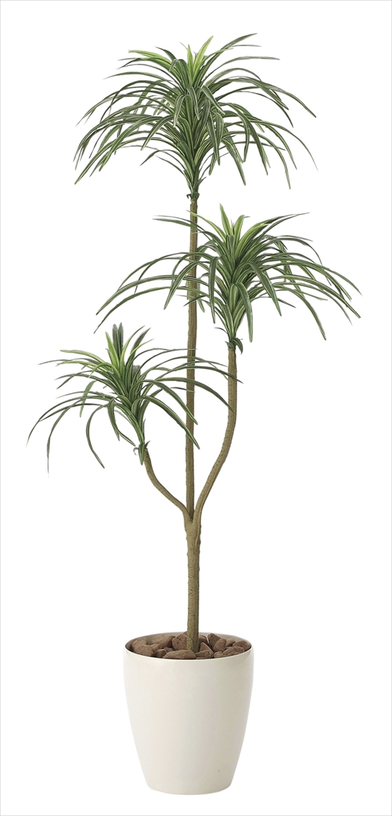 光触媒 光の楽園ユッカ 1.3m【インテリア フェイクグリーン 人工観葉