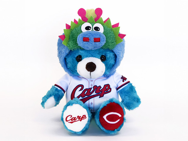 ご当地ベア広島東洋カープ(カープ坊や/スラィリー)ぬいぐるみS