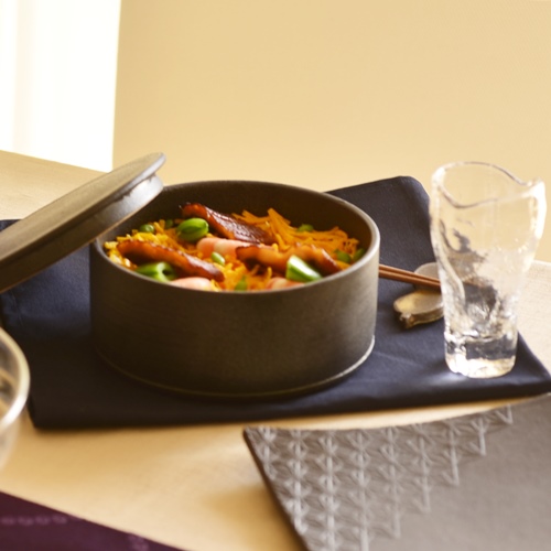 小野俊｜黒鉄釉蓋物（大）｜作家もの和食器通販通販 IVORY