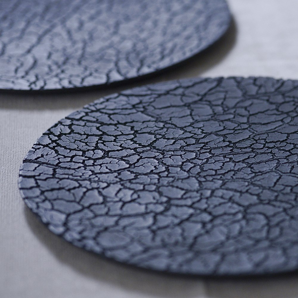 にしだゆか WBSBプレート 丸 作家もの和食器通販”IVORY