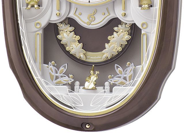 アミューズ時計 ウエーブシンフォニー AM260A セイコー掛け時計 SEIKO