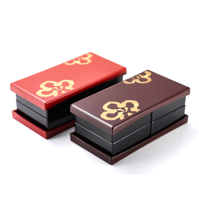 うたげ花見重 金梅 【まとめ買い割引】 重箱 松花堂弁当箱 FC32-6/7