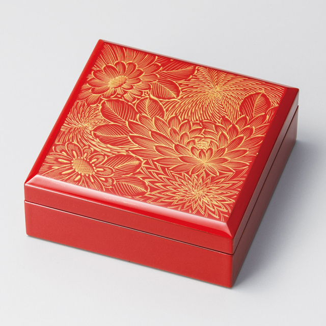 ピアスボックス しだれ桜 花ちらし ジュエリーボックス・アクセサリー