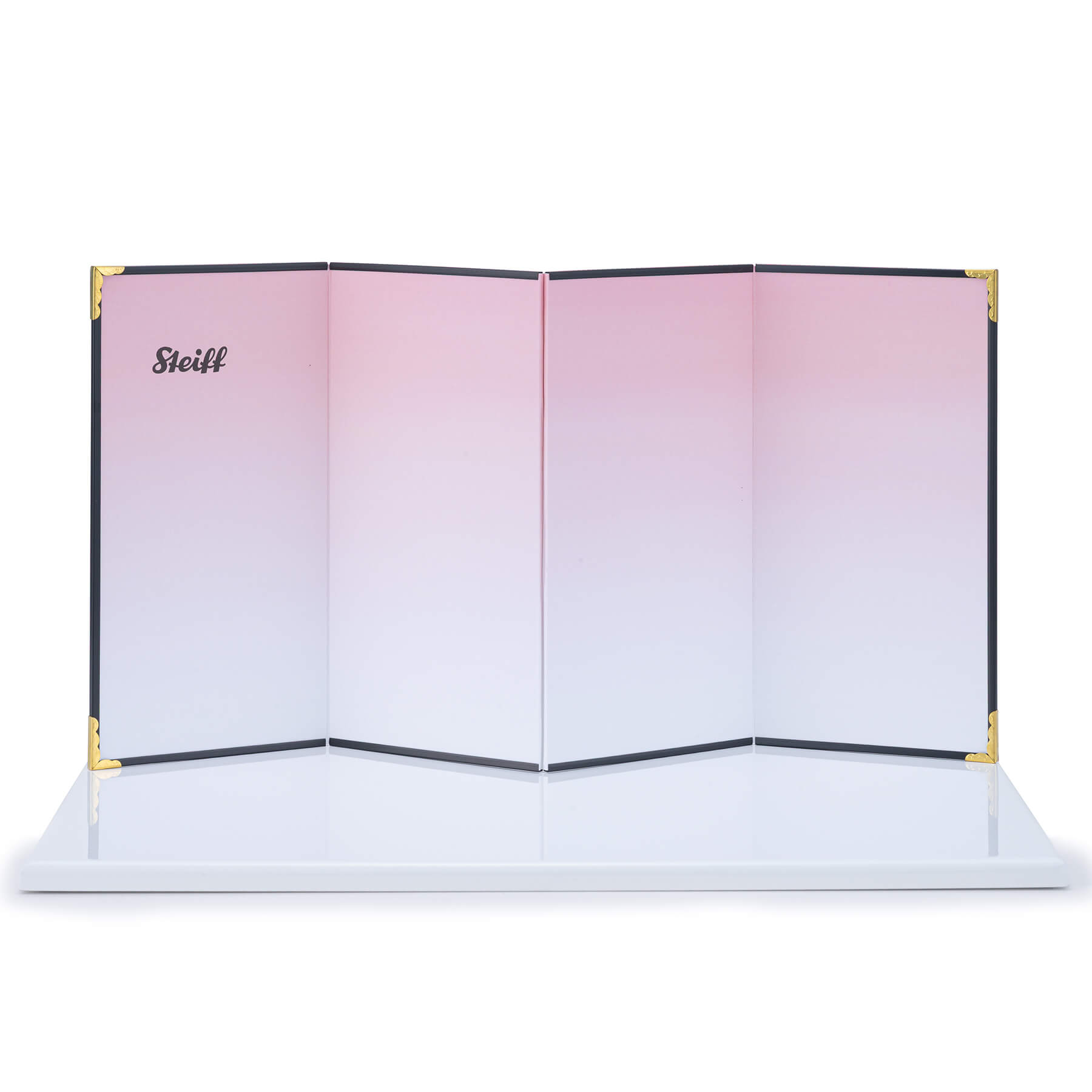 台屏風（ホワイト/ピンク） | ドイツ最高級テディベアのシュタイフ日本