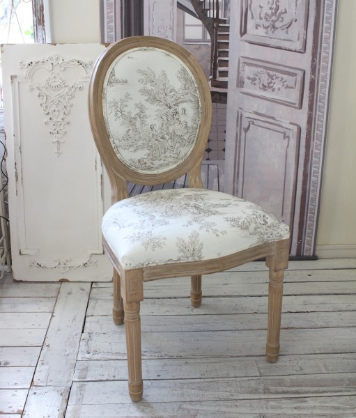 SALE30%OFF) ダイニングチェア 椅子 木製 トワルドジュイ ジュイ柄