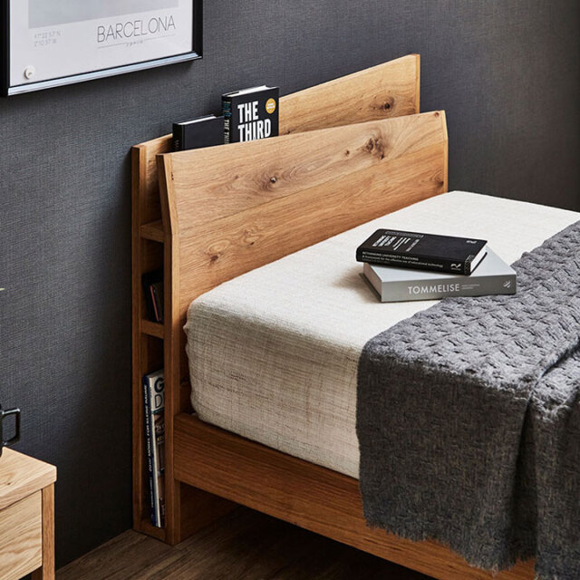 レオニベッドフレーム|シェララフィアブランドのお洒落なデザイン