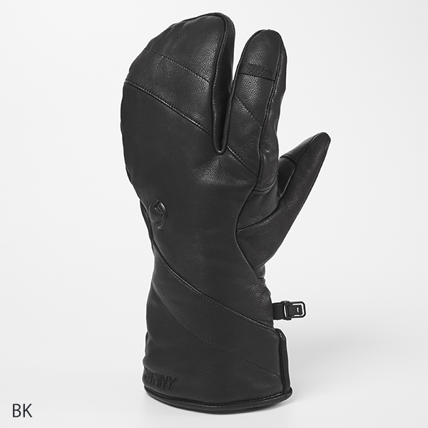 ゴアテックスレザースキーグローブ（3フィンガーミット）Alaska(ユニ