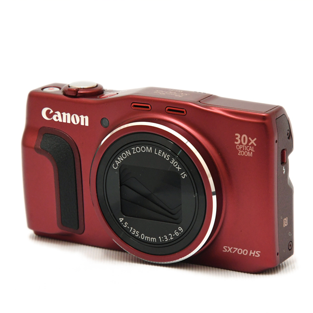 中古】キヤノン コンパクトデジタルカメラ PowerShot SX700HS レッド【B】