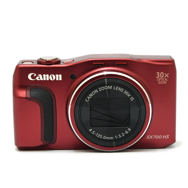 中古】キヤノン コンパクトデジタルカメラ PowerShot SX700HS レッド【B】