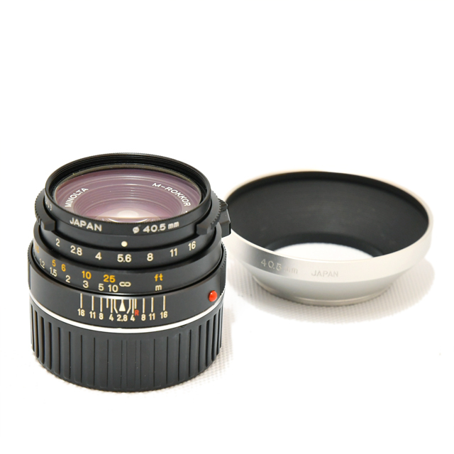 中古】ミノルタ レンズ M-ROKKOR 40mm F2【C】