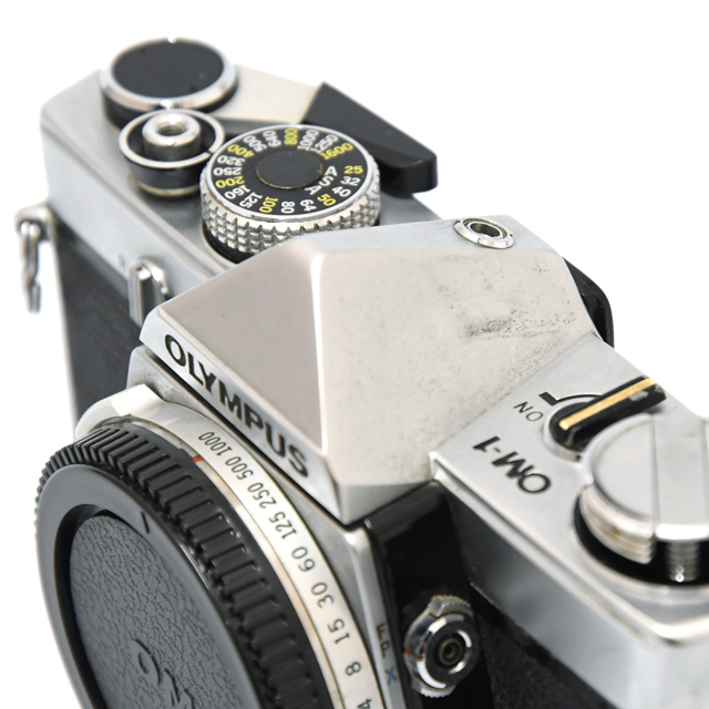 中古】オリンパス フィルム一眼レフ OM-1 シルバー【C】