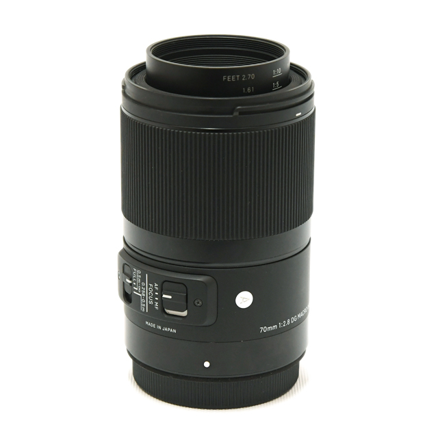 中古】シグマ レンズ 70mm f2.8 DG MACRO キヤノンマウント【A】