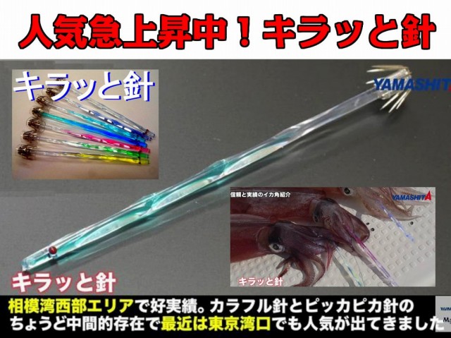 キラッと針 ヤリイカ