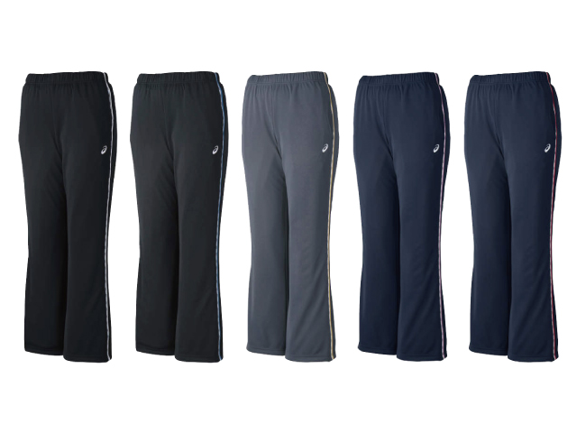 アシックス レディースジャージ ブーツカットパンツ(2032C704)