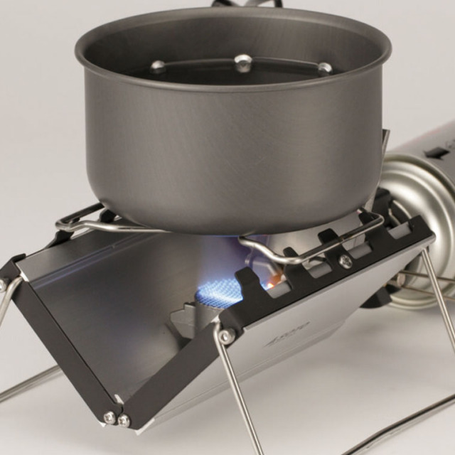 ソト SOTO ST-320 日本製 シングルバーナー 超薄型 収納ケース付 CB缶