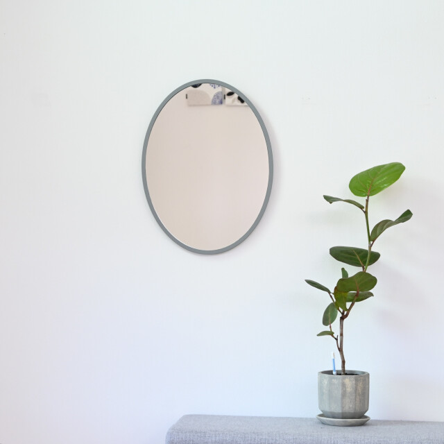 34cm×45cm Ronda ロンダ オーバル 楕円形 ウォールミラー 鏡 壁掛け