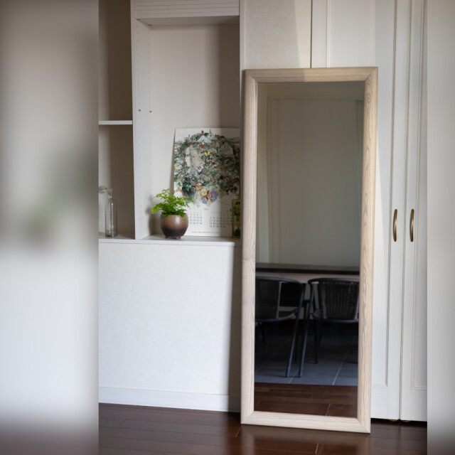 SENNOKI SOL ソル 59x161cm ホワイトアッシュ材 全4色 姿見 壁掛け