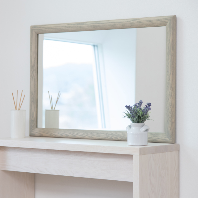 W450× 675 Arte アルテ ウォールミラー 全身 鏡 壁掛け 天然木 日本製