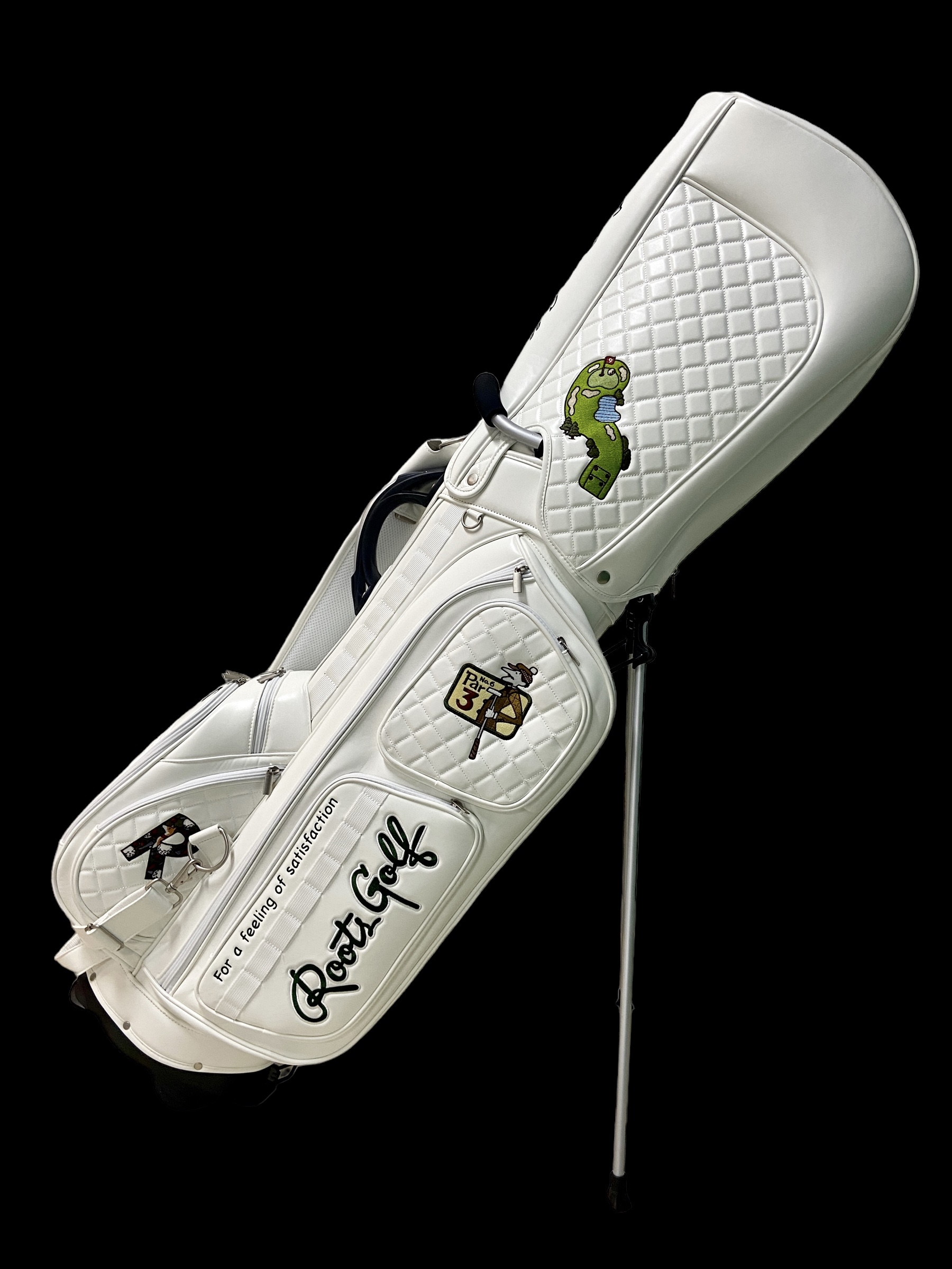 ルーツストーリーキャディバッグVer.4 数量限定ホワイトカラー｜ルーツ