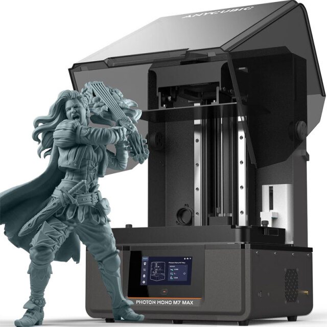 ANYCUBIC Photon Mono M7 MAX 3Dプリンター 光造形 13.6インチ 7K 大型