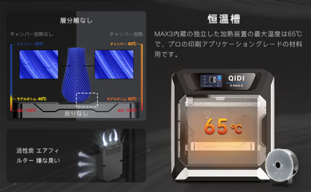 QIDI TECHNOLOGY/チーディーテクノロジー 大型インテリジェント