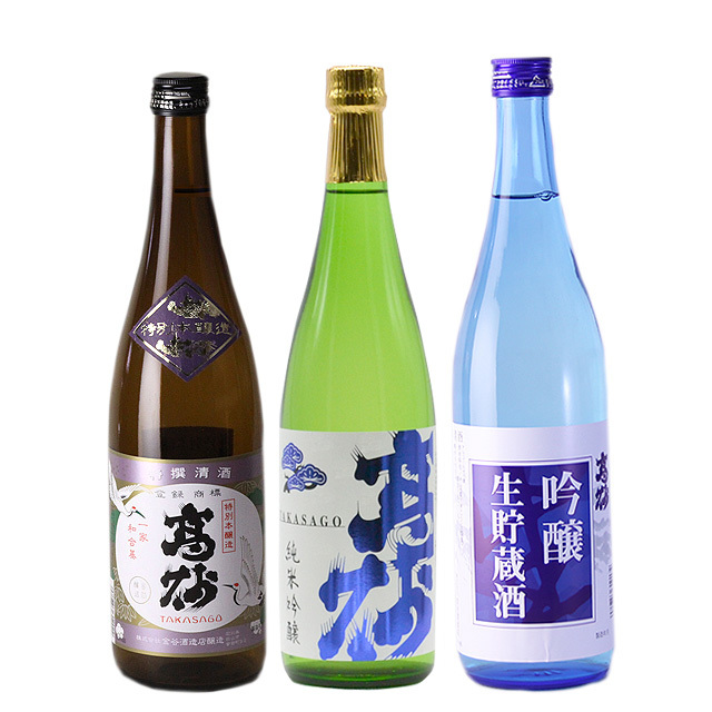 石川県酒蔵厳選、加賀地酒 720ml×3本ギフトセット。涼風彩香