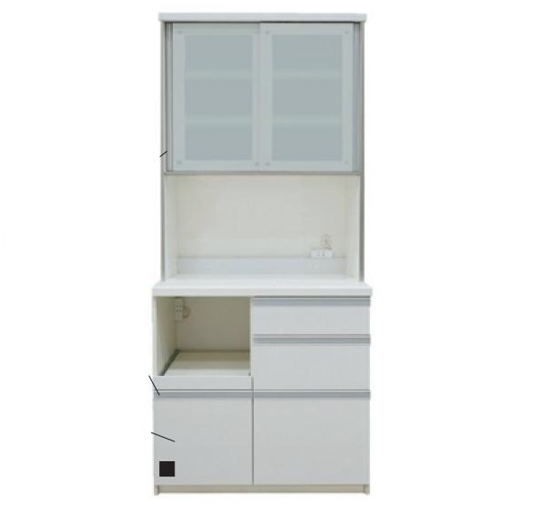 送料無料】 パモウナ 【Pamouna】 食器棚 LF/QFシリーズ LF-900R