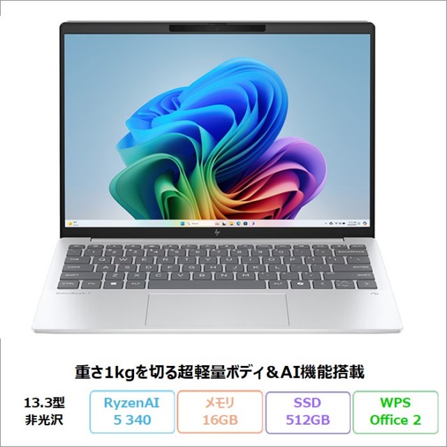 HP OmniBook 7 Aero 13-bg1000AU ノートパソコン BF8H3PA#ABJ