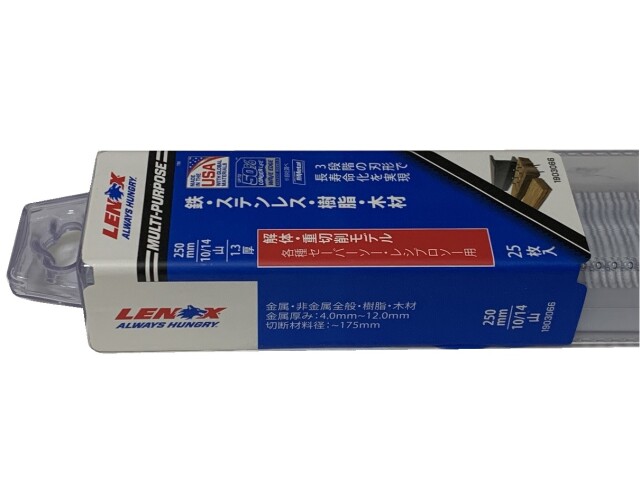 LENOX レノックス セーバーソーブレード 1903066 050R 25枚 長さ250mm