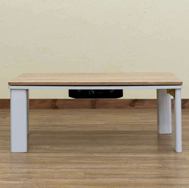 折れ脚アンティークコタツ 90×50 BR/NA