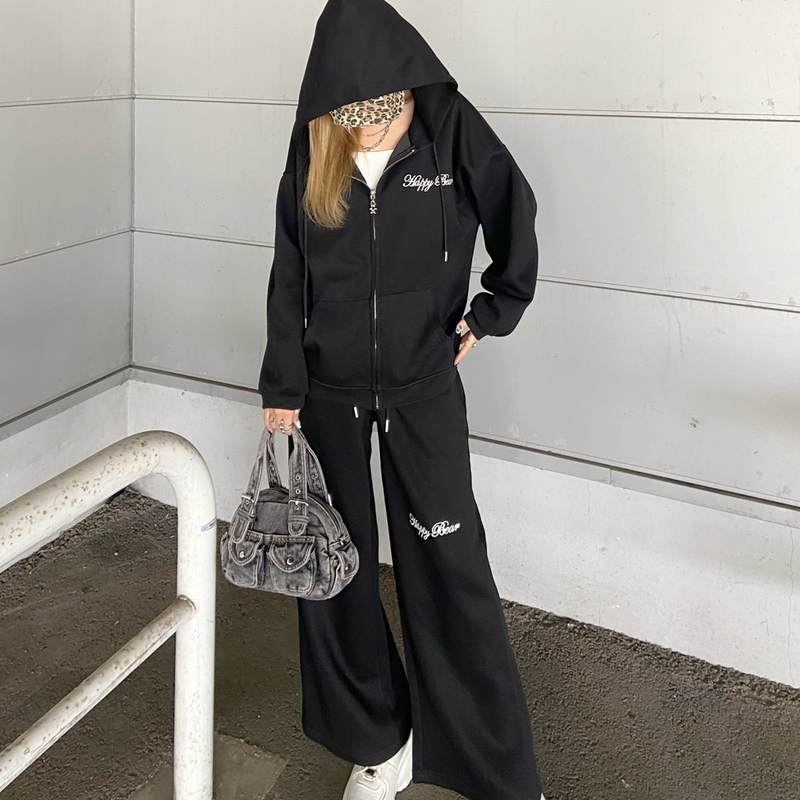 non-hedge 刺繍ロゴZIPパーカー・パンツセットアップ|TiMTiMオンライン