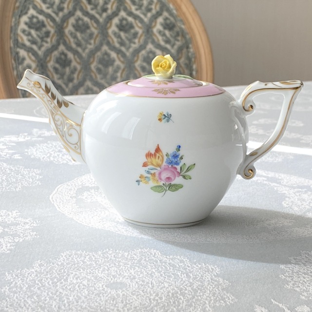 Herend ヘレンド ローズチューリップ ティーポット （約400ml)