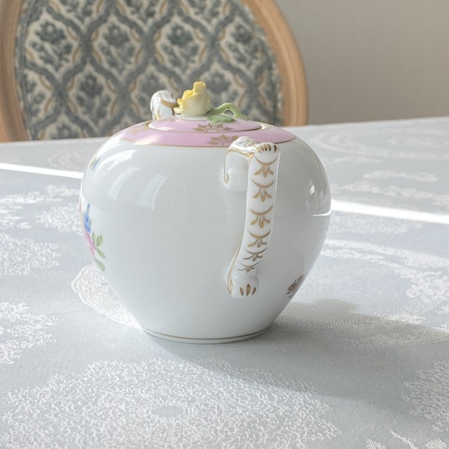 Herend ヘレンド ローズチューリップ ティーポット （約400ml)