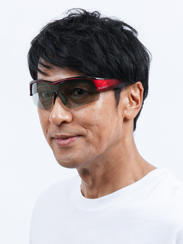 A-FIT 偏光スポーツサングラス 偏光ライトカラーレンズ AF-7006PLSM