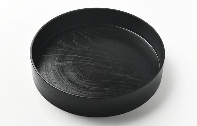 ふじい製作所 26B 欅の盆 漆 ｜ 暮らしのうつわ花田 和食器 通販