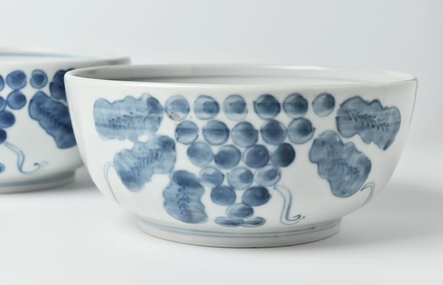 九谷青窯 147 葡萄文深鉢 ｜ 暮らしのうつわ花田 和食器 通販