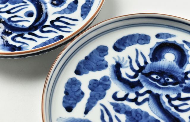 岩永浩 雲龍文突立5寸皿 ｜ 暮らしのうつわ花田 和食器 通販