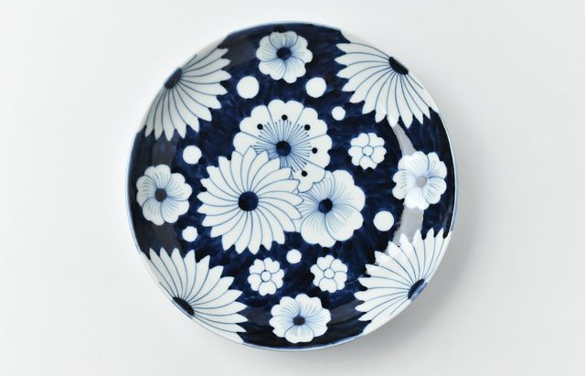 岩永浩 七宝寿文輪花7寸皿 ｜ 暮らしのうつわ花田 和食器 通販