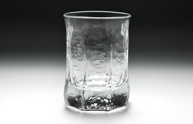 西山芳浩 八角グラス（大） ｜ 暮らしのうつわ花田 和食器 通販