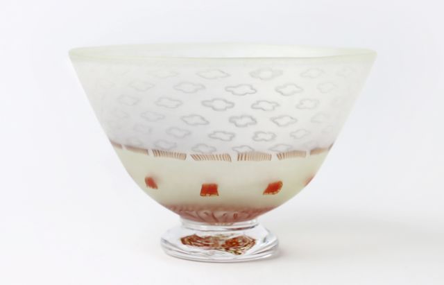 生島明水 アイスクリームグラスHK ｜ 暮らしのうつわ花田 和食器 通販