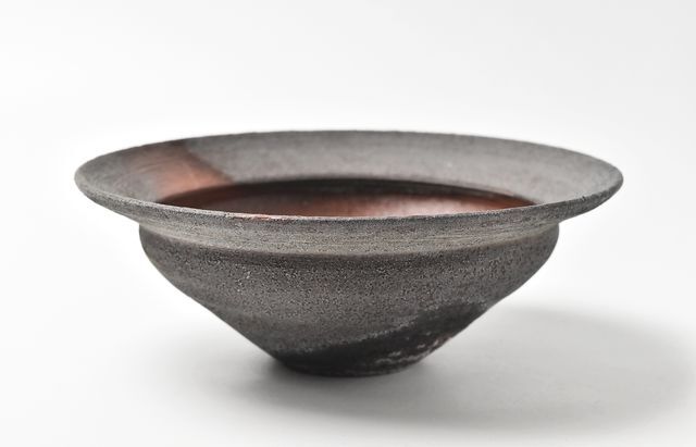 野口悦士 201 焼き締めカブト鉢 ｜ 暮らしのうつわ花田 和食器 通販