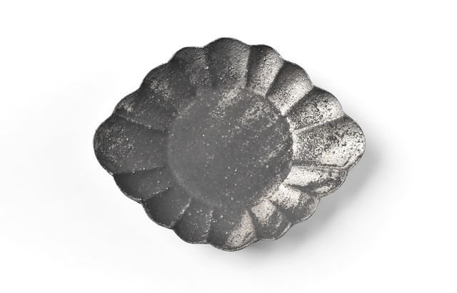 山本哲也 4 sabi-小判形小皿 ｜ 暮らしのうつわ花田 和食器 通販