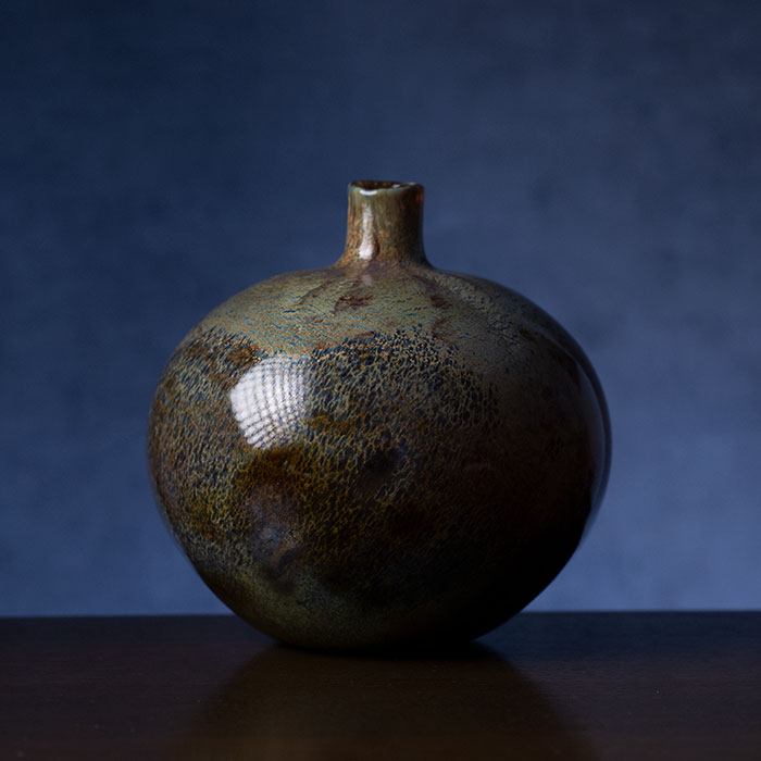 ガラス | 凛彩花器（KOK-347） 作家「岸本耕平」