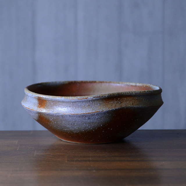 備前焼緋襷鉢（CR-002） 作家「クリストファーレイヴェンホール」
