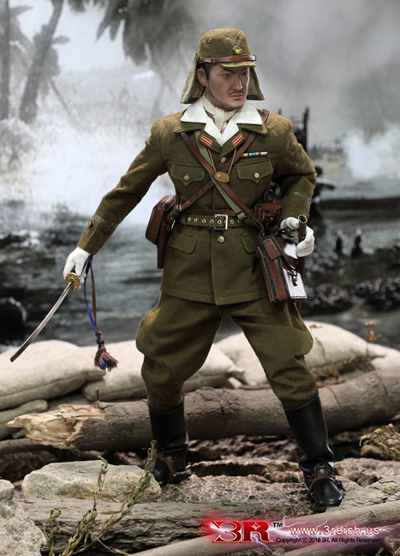 3R】JP639 WW2 大日本帝国陸軍 第32軍第24師団 伊藤幸男 中尉