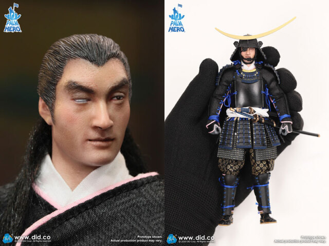 DID】XJ80030 1/12 Palm Hero Japan Samurai Series-Date Masamune