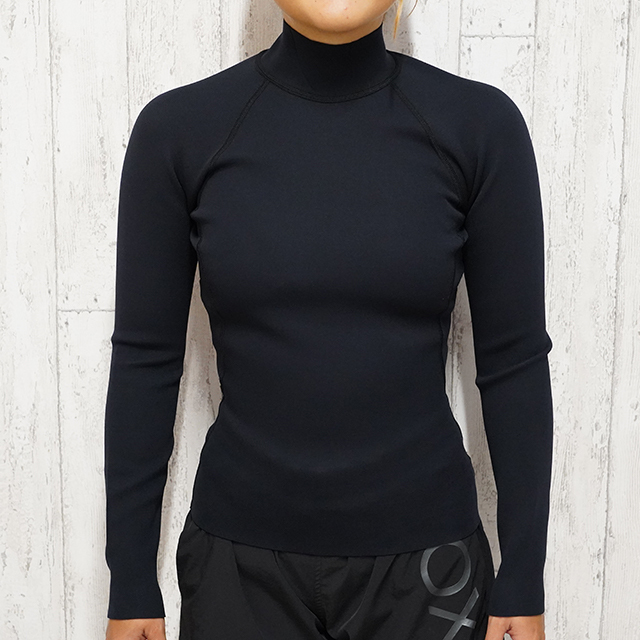 エアースキン ブラックメタリックス】ロングスリーブ 長袖 レディス S