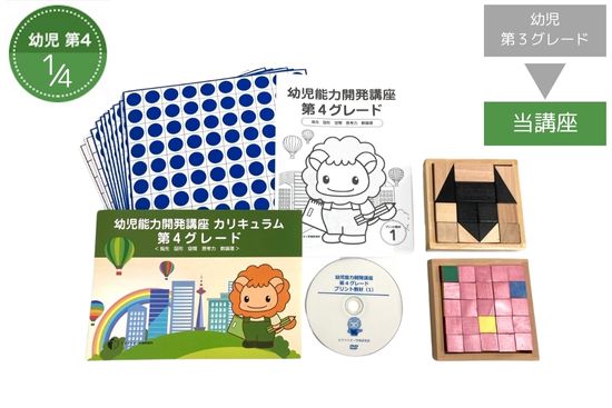 幼児能力開発家庭講座 第4グレード STEP1（継続ユーザー）