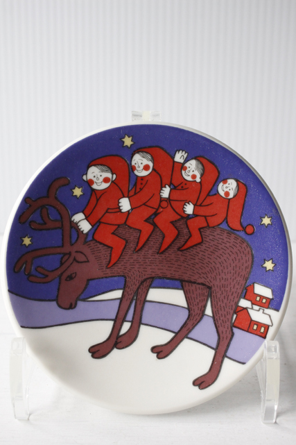 PetaPeta北欧雑貨ショップ＞＞Arabia＞＞クリスマス＞＞クリスマスプレート