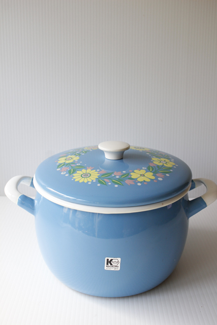 PetaPeta北欧雑貨ショップ＞＞KOCKUMS＞＞ホーロー両手鍋